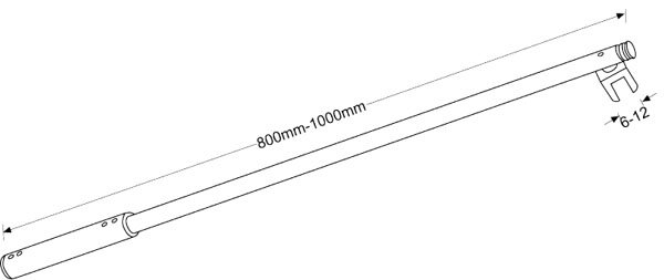 SAHARA Glass HARDWARE hanging glass connectors supplier for doors-1