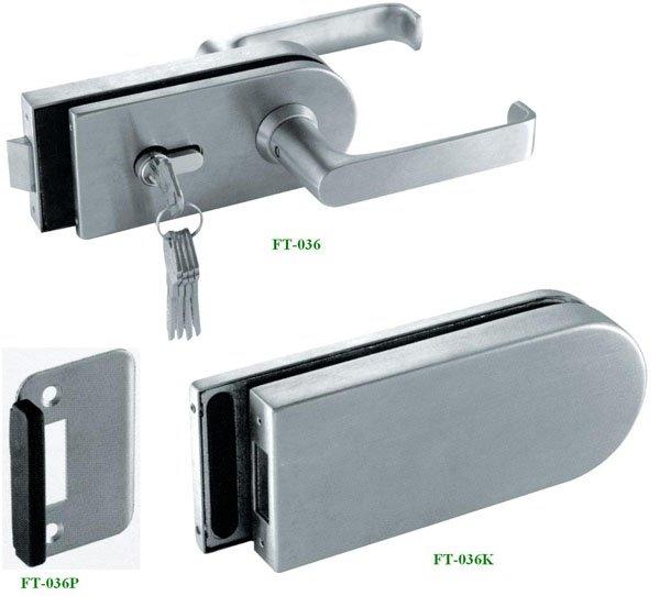 safe bathroom glass door lock brass factory direct supply for doors-3