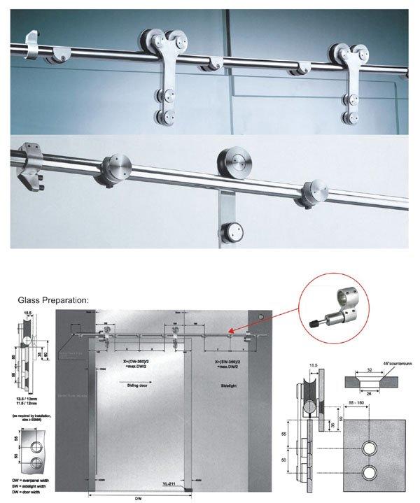 Oem Aluminium Heavy Duty Sliding Door System Sl 830 2v Sahara