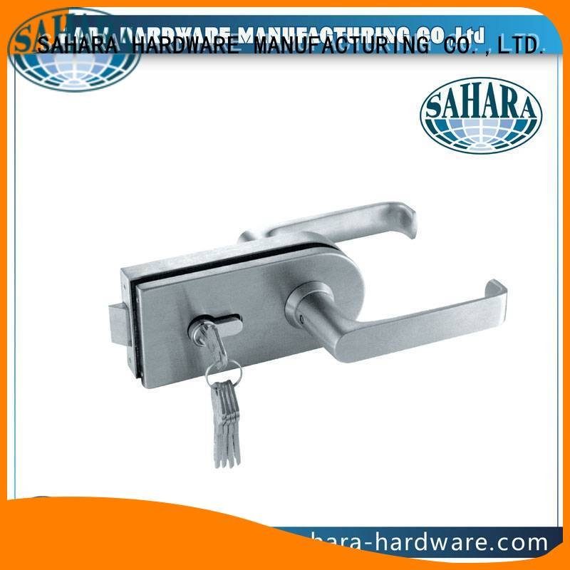 Best China Stainless Steel Brass Cylinders Glass Door Lock Ft 037