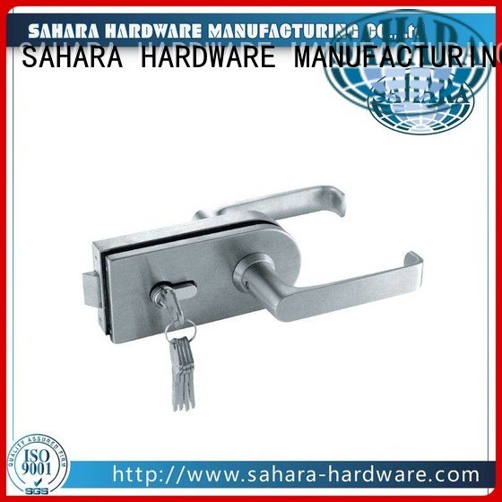 Best China Stainless Steel Brass Cylinders Glass Door Lock Ft 036